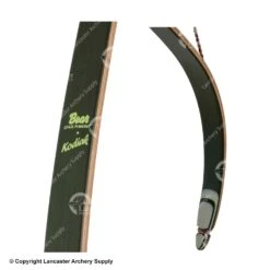 Bear Kodiak Traditional Recurve Bow (Shedua/Purple Heart/Green Glass) -Shooting Series 1360310 limbs