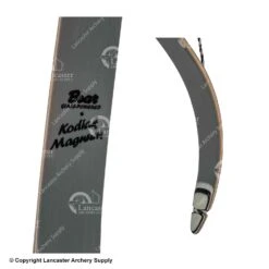 Bear Kodiak Magnum Traditional Recurve Bow (Shedua/Gray) 9 Bear Kodiak Magnum Traditional Recurve Bow (Shedua/Gray) -Shooting Series 1360312 limb