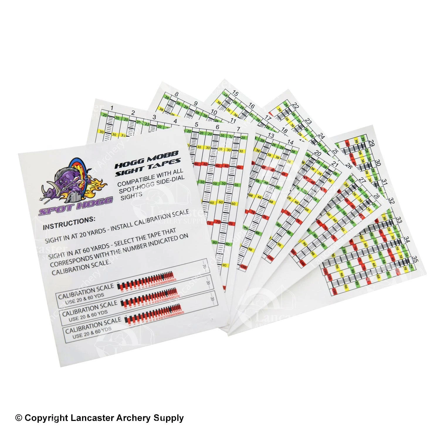 Spot-Hogg Sight Tape 3 Spot-Hogg Sight Tape