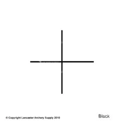 Gunstar Standard Crosshair -Shooting Series 2010004 black