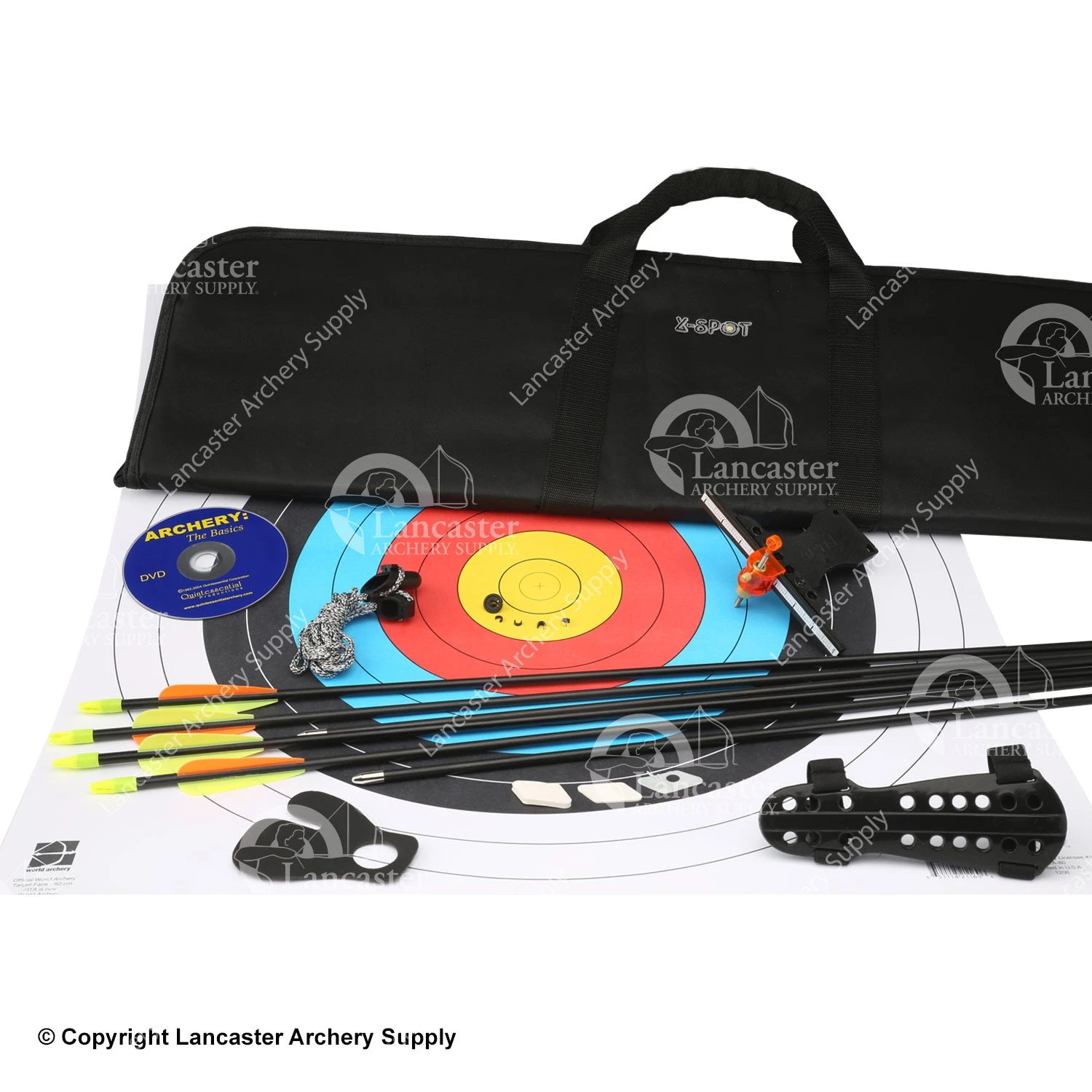 Lancaster Archery Supply Recreational / Basic Recurve Package 3 Lancaster Archery Supply Recreational / Basic Recurve Package