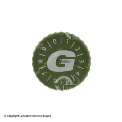 Black Gold Competition 2A Colored Sight Knob Kit -Shooting Series 3200050 green