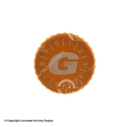 Black Gold Competition 2A Colored Sight Knob Kit -Shooting Series 3200050 orange