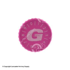 Black Gold Competition 2A Colored Sight Knob Kit -Shooting Series 3200050 pink