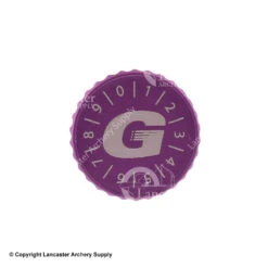 Black Gold Competition 2A Colored Sight Knob Kit -Shooting Series 3200050 purple