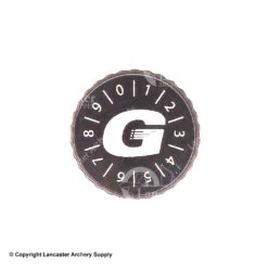 Black Gold Competition 2A Colored Sight Knob Kit -Shooting Series 3200050 titanium