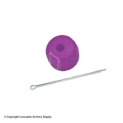 Pine Ridge Colored Nitro Buttons 10pk With Cotter Pin -Shooting Series 3450019 purple