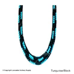 Pine Ridge Nitro String Loop Rope (2-Tone Color) -Shooting Series 3450034 turquoise black