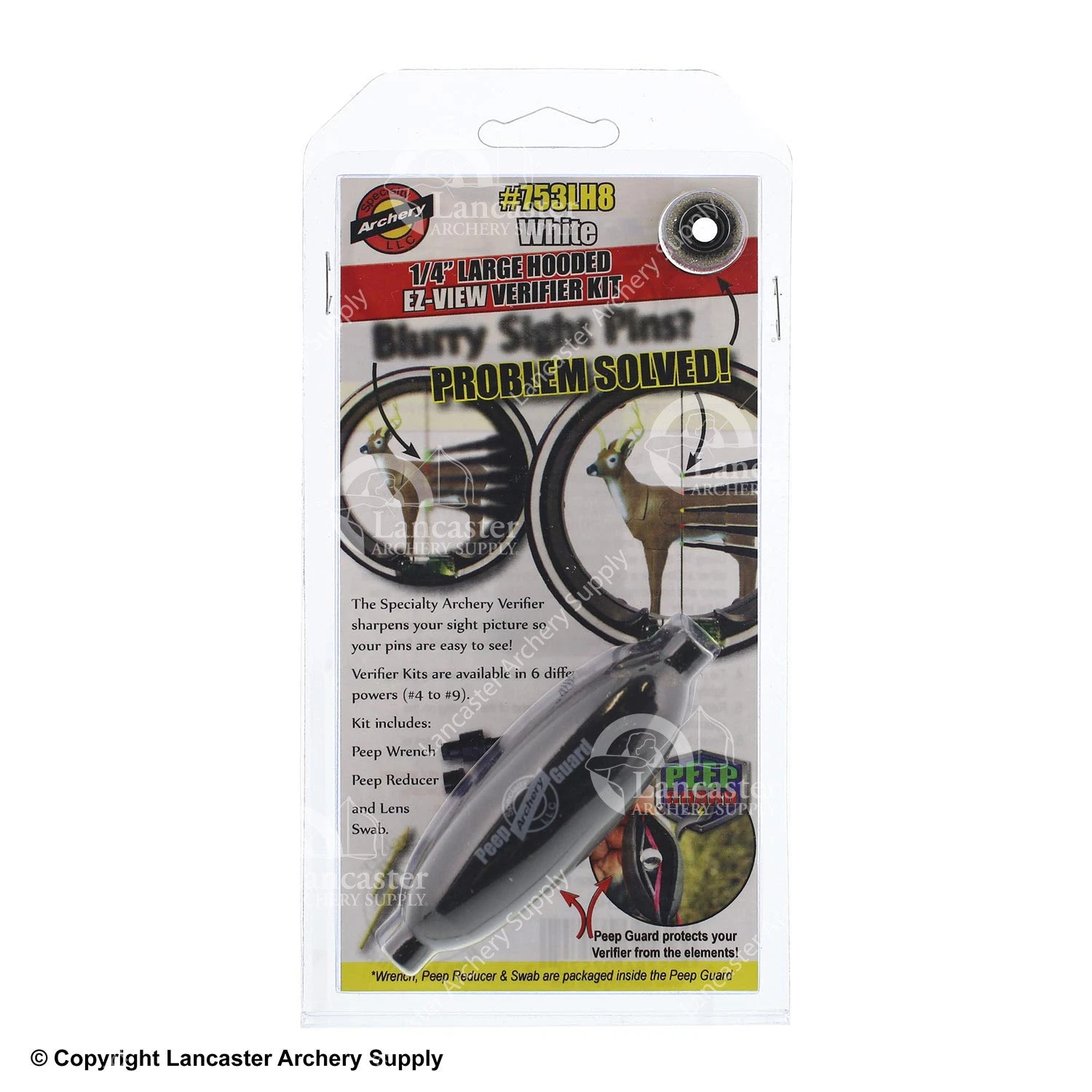 Specialty 1/4" Large Hooded EZ-View Verifier Kit 9 Specialty 1/4" Large Hooded EZ-View Verifier Kit - Image 7