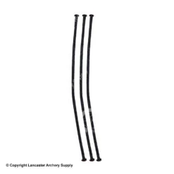 GAS Bowstrings Pre Cut Target D-loops -Shooting Series 4720086 black