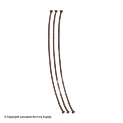 GAS Bowstrings Pre Cut Target D-loops -Shooting Series 4720086 brown