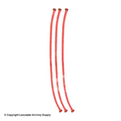 GAS Bowstrings Pre Cut Target D-loops -Shooting Series 4720086 electric red