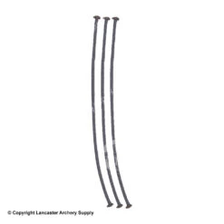 GAS Bowstrings Pre Cut Target D-loops -Shooting Series 4720086 gunmetal