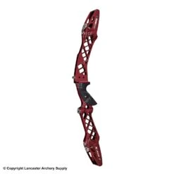 Win & Win WIAWIS ATF-X 25" ILF Recurve Riser -Shooting Series 4770437 burgundy red