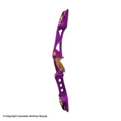 Gillo GQ 25 L ILF Recurve Riser (Solid Colors) -Shooting Series 4990029 purple