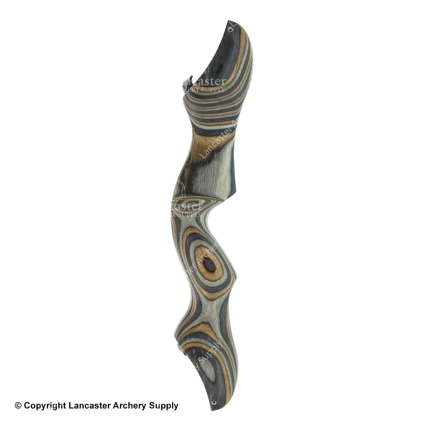 TradTech Trident 19" ILF Traditional Riser (Black/Brown/Gray) 3 TradTech Trident 19" ILF Traditional Riser (Black/Brown/Gray)