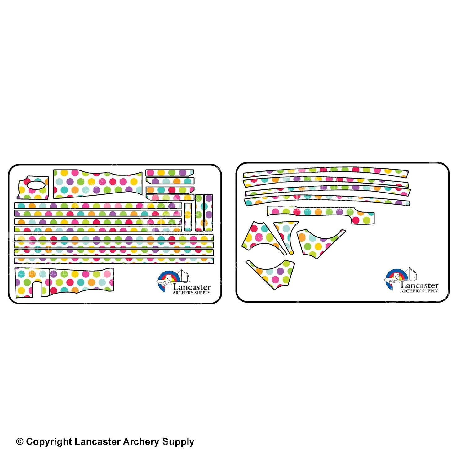 Genesis Bow Polka Dot Decal Kit 3 Genesis Bow Polka Dot Decal Kit