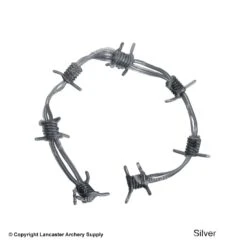 Outdoor Prostaff Wire Wrap Silencers -Shooting Series 7280007 silver