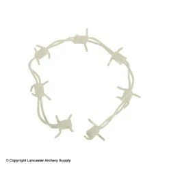 Outdoor Prostaff Wire Wrap Silencers -Shooting Series 7280007 white