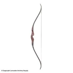 Galaxy Black Ridge 62" One-Piece Recurve Bow 6 Galaxy Black Ridge 62" One-Piece Recurve Bow -Shooting Series 8160007 in