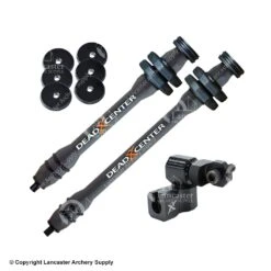 Dead Center Dead Level V2 Hunter Lite Stabilizer Kit (10" & 8") -Shooting Series 8590116 gray