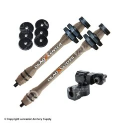 Dead Center Dead Level V2 Hunter Lite Stabilizer Kit (10" & 8") -Shooting Series 8590116 tan