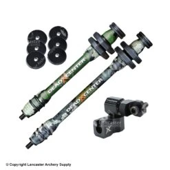 Dead Center Dead Level V2 Hunter Lite Stabilizer Kit (10" & 8") -Shooting Series 8590116 verde