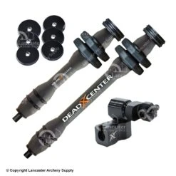 Dead Center Dead Level V2 Hunter Lite Stabilizer Kit (8" & 6") -Shooting Series 8590117 gray