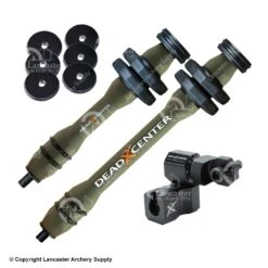 Dead Center Dead Level V2 Hunter Lite Stabilizer Kit (8" & 6") -Shooting Series 8590117 green