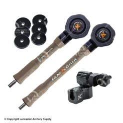 Dead Center Dead Level Hunter Verge Lite Stabilizer Kit (9" & 7") -Shooting Series 8590119 tan