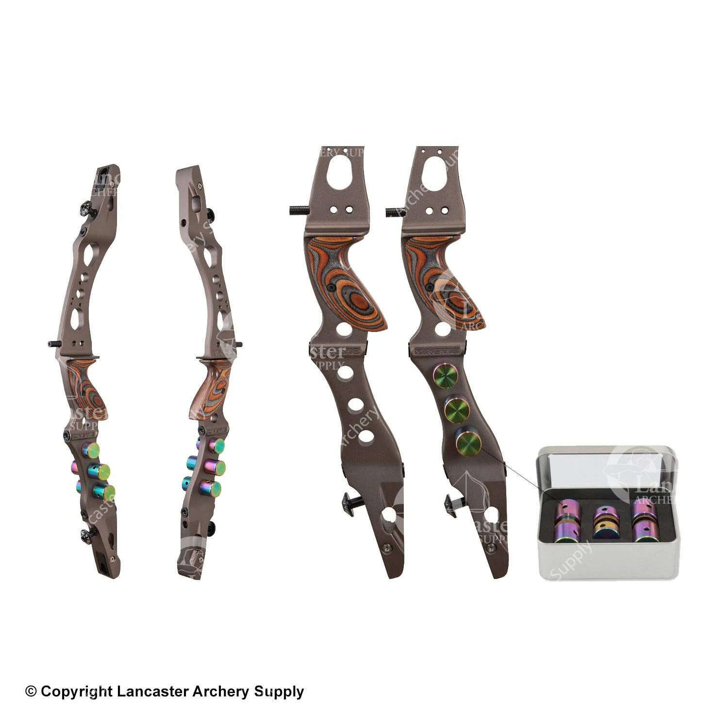 Kinetic Vygo 25" Barebow Recurve Riser 4 Kinetic Vygo 25" Barebow Recurve Riser - Image 2