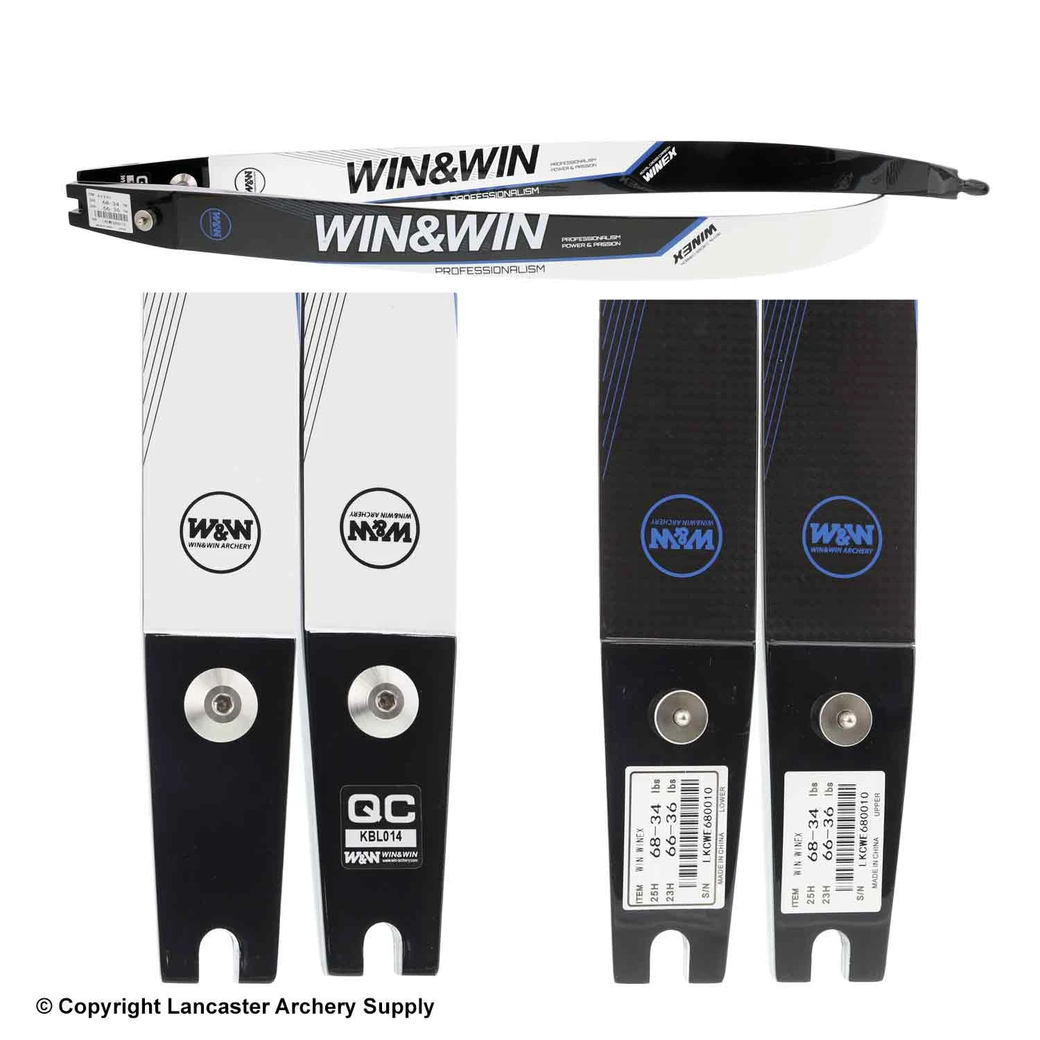 Win & Win WINEX Recurve Limbs (Open Box X1030243) 4 Win & Win WINEX Recurve Limbs (Open Box X1030243) - Image 2