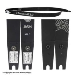 TradTech Black Max 2.0 Carbon/Wood Recurve Limbs (Open Box X1031579) 5 TradTech Black Max 2.0 Carbon/Wood Recurve Limbs (Open Box X1031579) -Shooting Series X1031579a